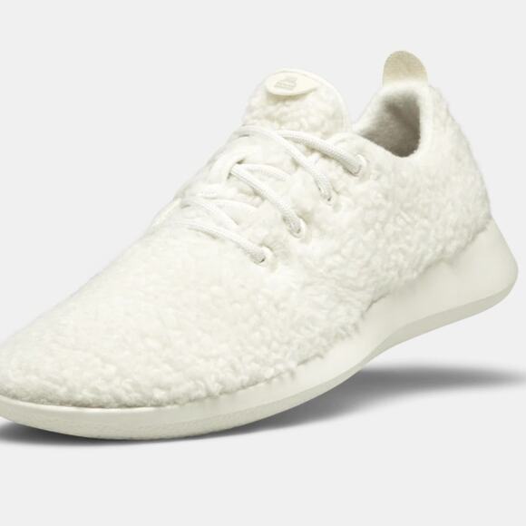 allbirds Woolen Fluffs Sneakers - Cream/White - Picture 2 of 9